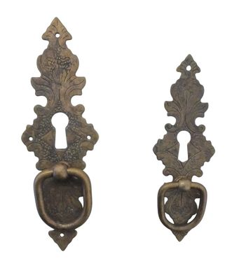 Maniglia verticale in ottone anticato Fine 800 (art-9022/A5 L -9022/B5 S) Maniglia verticale in ottone anticato Fine 800 (art-9022/A5 L -9022/B5 S)