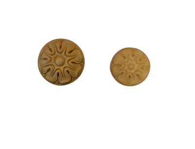 Fregio rosetta  pasta di legno   (art-45053.50-45053.60)