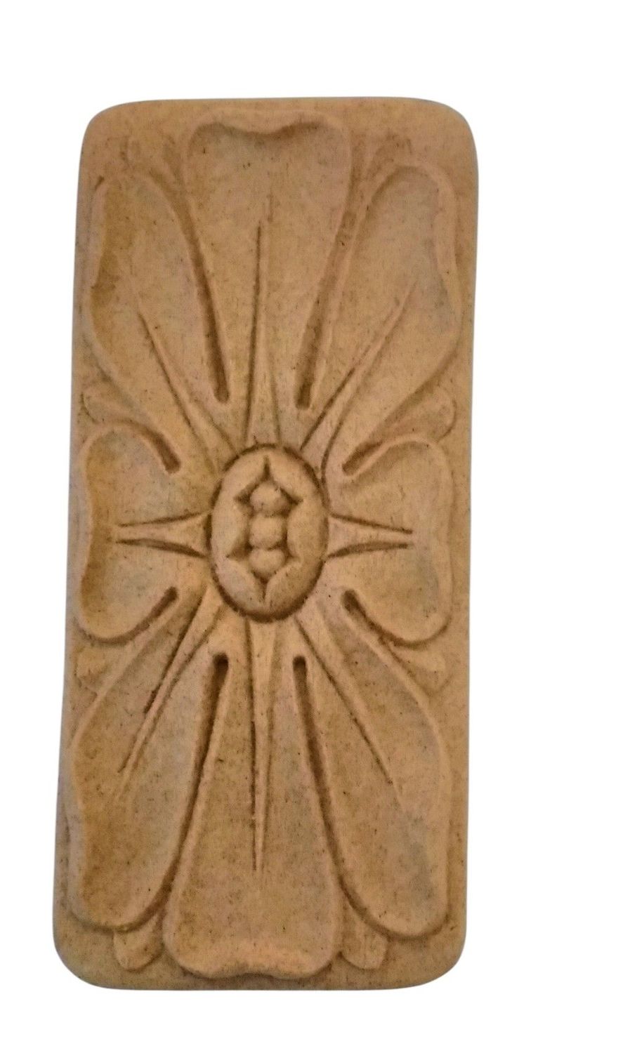 Fregio rettangolo  pasta di legno   (art-45074 S-M-L), DIMENSIONE: L