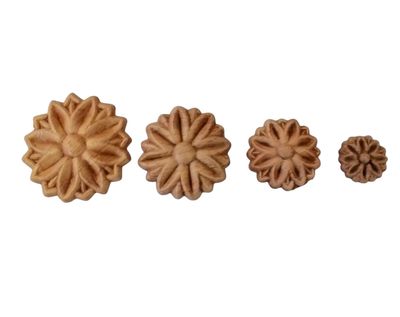 Fregio legno rosetta  (art-45083 XS - 45083 S - 45083 M -45083 L -45083 XL)