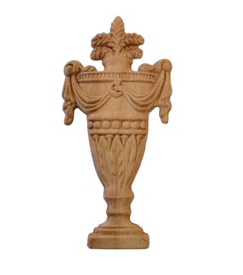 Fregio Legno anfora - 70x150mm (art-45115) Fregio Legno anfora - 70x150mm (art-45115)