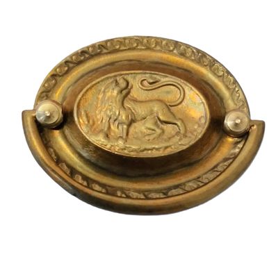 Maniglia Leone Direttorio - 79x64mm  (art-S/214)