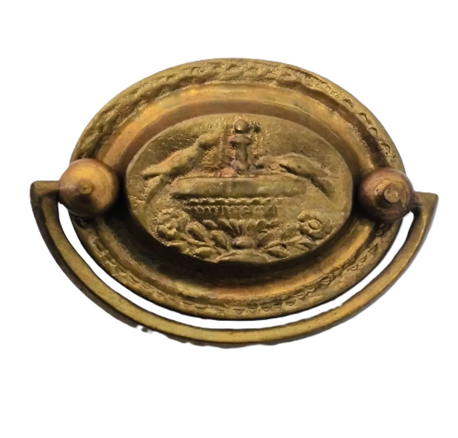 Maniglia Colombe e Fontana Direttorio - 70x55mm  (art-S/217)