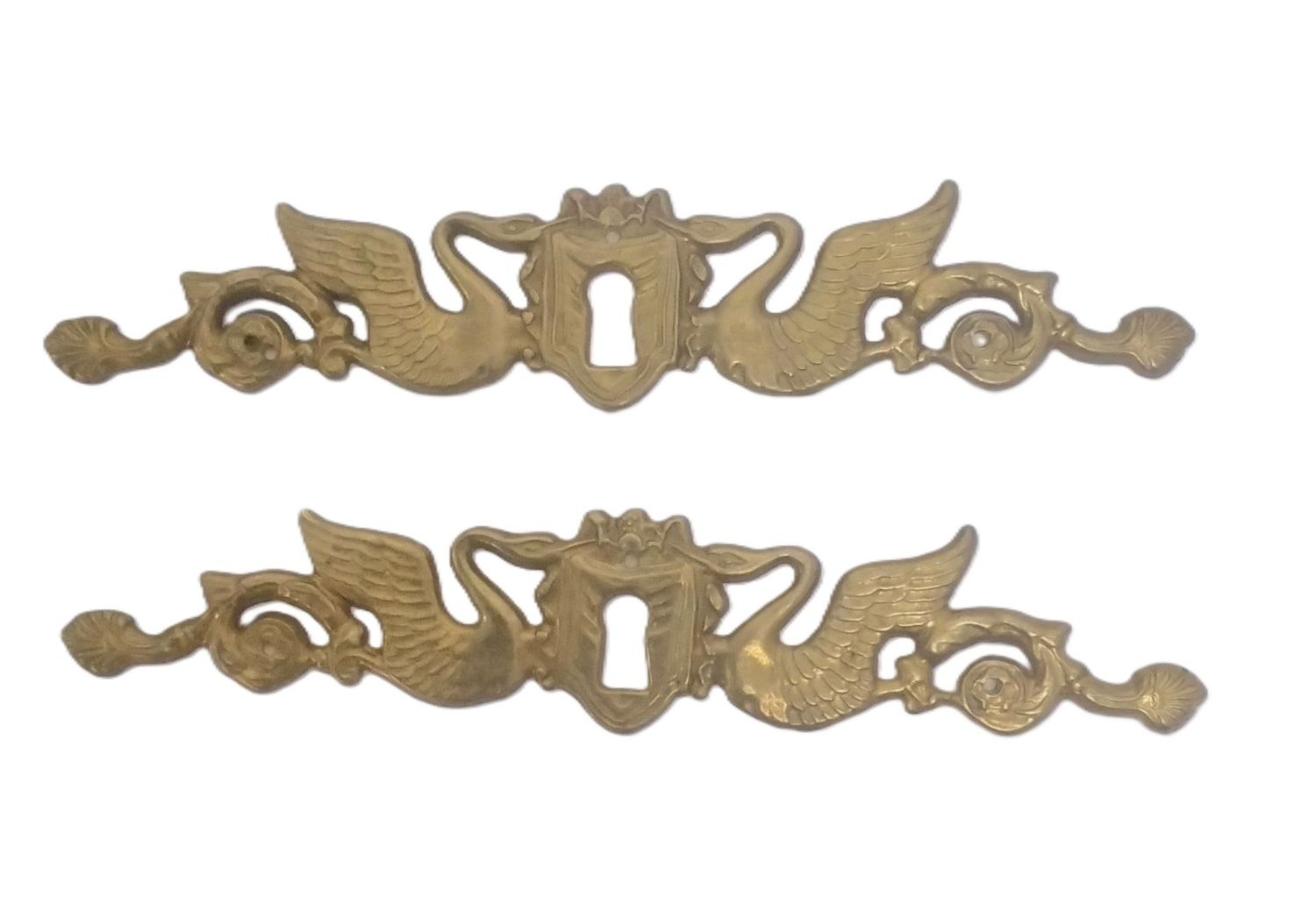 Fregio/bocchetta stock 2 pezzi 40x187mm (art-100/895) Fregio/bocchetta stock 2 pezzi 40x187mm (art-100/895)