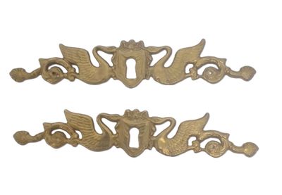 Fregio/bocchetta stock 2 pezzi 40x187mm (art-100/895) Fregio/bocchetta stock 2 pezzi 40x187mm (art-100/895)