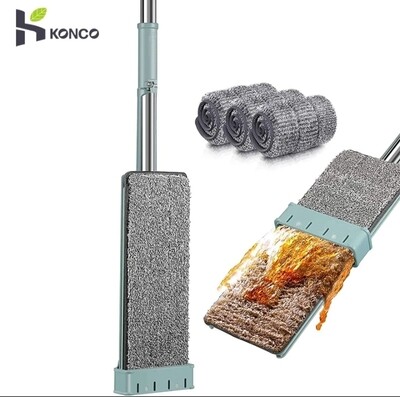 Flat squeeze mop