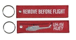 UH-1N Remove Before Flight Key Ring