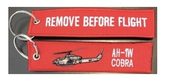 AH-1W Remove Before Flight Key Ring