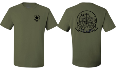 Green Squadron Logo T-Shirt (L and XL only for now)