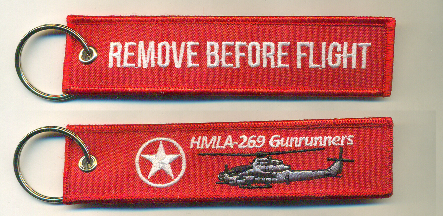 Zulu Gunrunners Remove Before Flight Key Ring