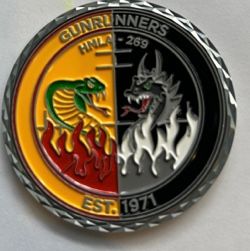 269 Gunrunners Memorial Challenge Coin