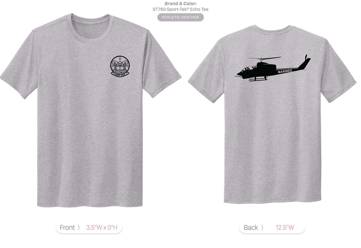 HMA-269 AH-1J Legacy T-Shirt (Sizes M to 4X)