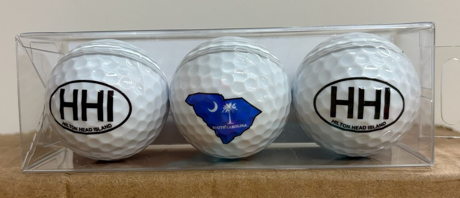 HILTON HEAD ISLAND GOLF BALLS