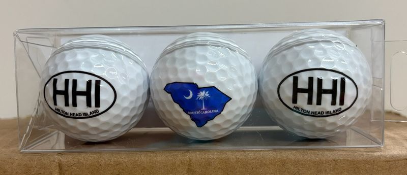 HILTON HEAD ISLAND GOLF BALLS