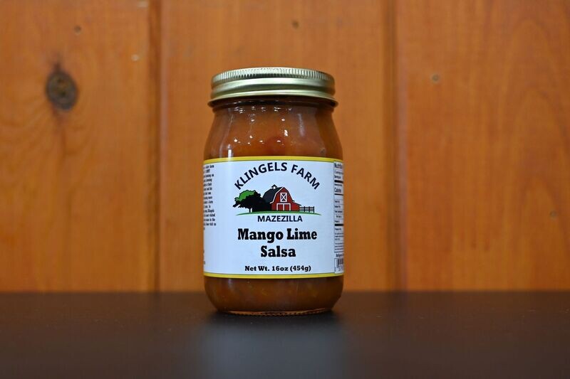 Mango Lime Salsa 16 oz