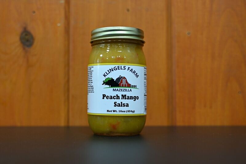 Peach Mango Salsa 16 oz
