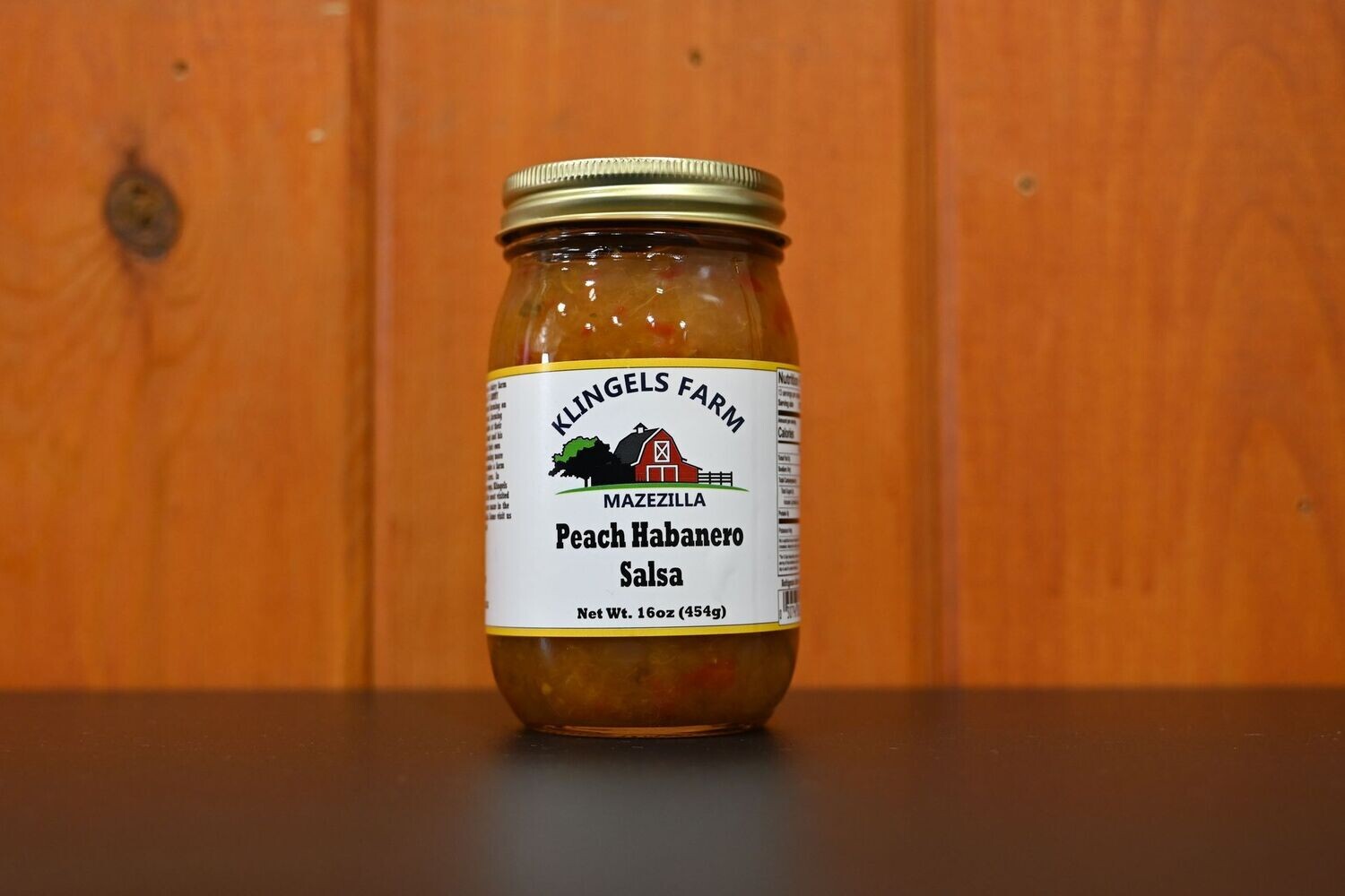 Peach Habanero Salsa 16 oz