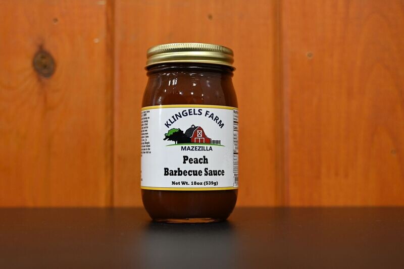 Peach BBQ Sauce 18 oz