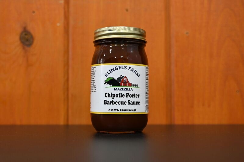 Chipotle Porter BBQ Sauce 18 oz