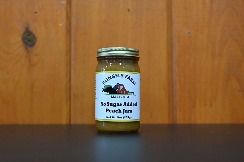 Peach Sugar Free Jam 9oz