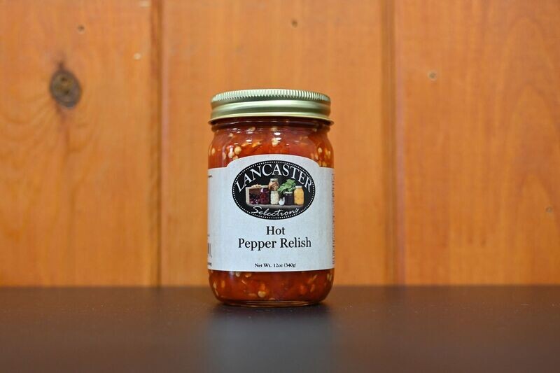 Hot Pepper Relish Red  12oz