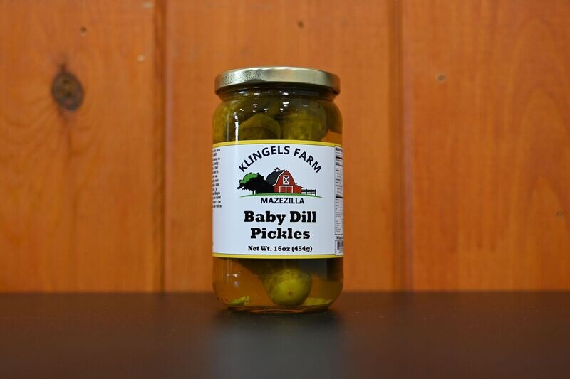 Baby Dill Pickles 16oz