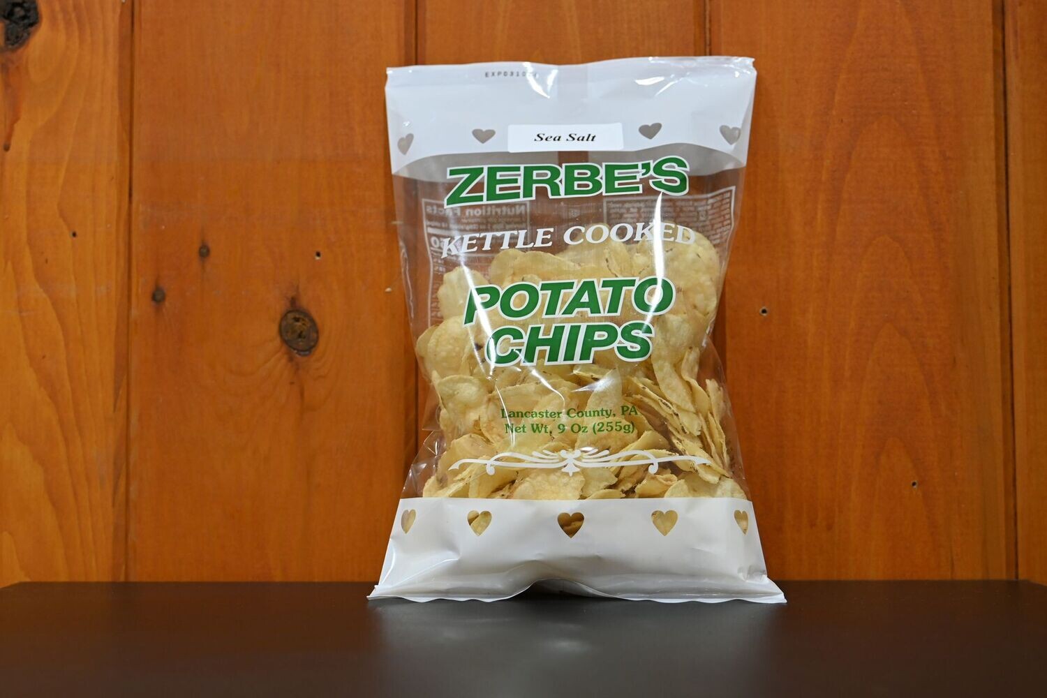 Zerbe's Kettle Cooked Chips Sea Salt 9oz