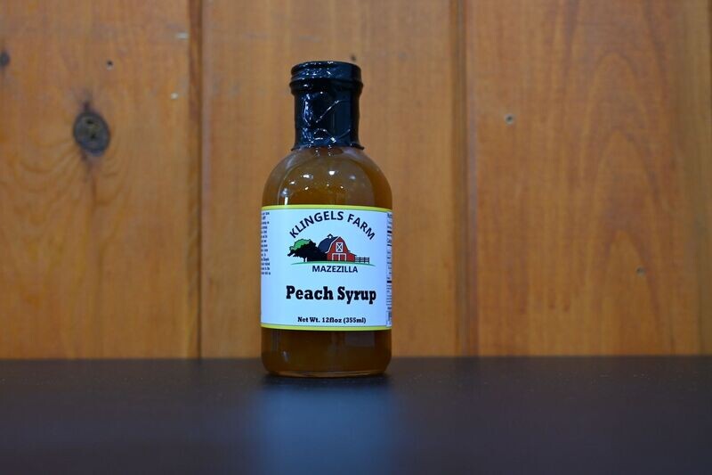 Peach Syrup 12 floz