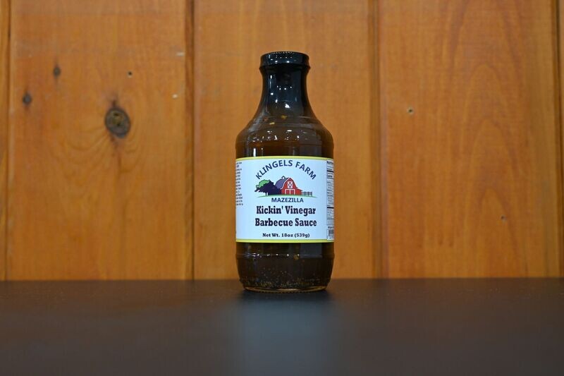 Kickin' Vinegar BBQ Sauce 18 oz