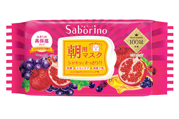 BCL Saborino Goodmorning Face Mask - Mixed berry