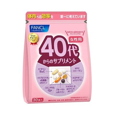 Fancl - Good Choice Women Supplements - 40s