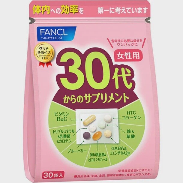 Fancl - Good Choice Women Supplements - 30s