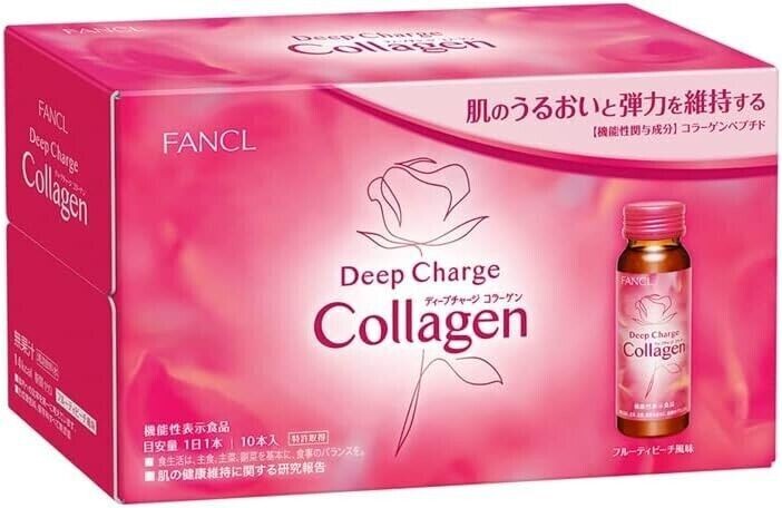 Fancl - Deep Charge Collagen Drink 50ml x 10 bottles