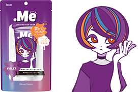 Hoyu - Beauteen Dot Me Creative Color Cream - Purple