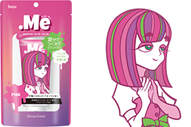 Hoyu - Beauteen Dot Me Creative Color Cream - Pink