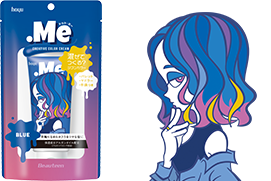 Hoyu - Beauteen Dot Me Creative Color Cream - Blue