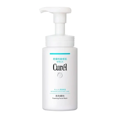 KAO - Curél Moisture Facial Foam Cleanser (Fragrance-free, Colorant-free)