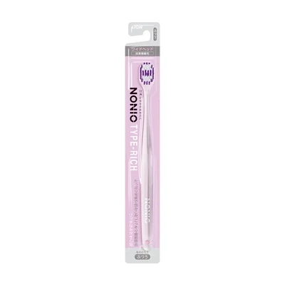 LION Nonio Soft Bristle Toothbrush Dense 1pc (*color can&#39;t be selected)