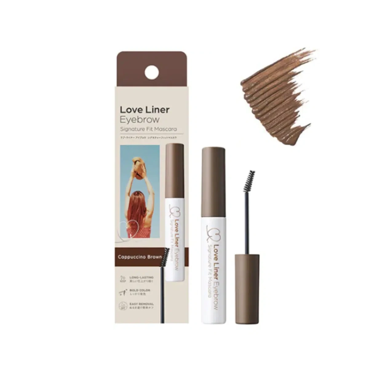 Love Liner Signature Fit Pencil Eyebrow - Capuccino Brown