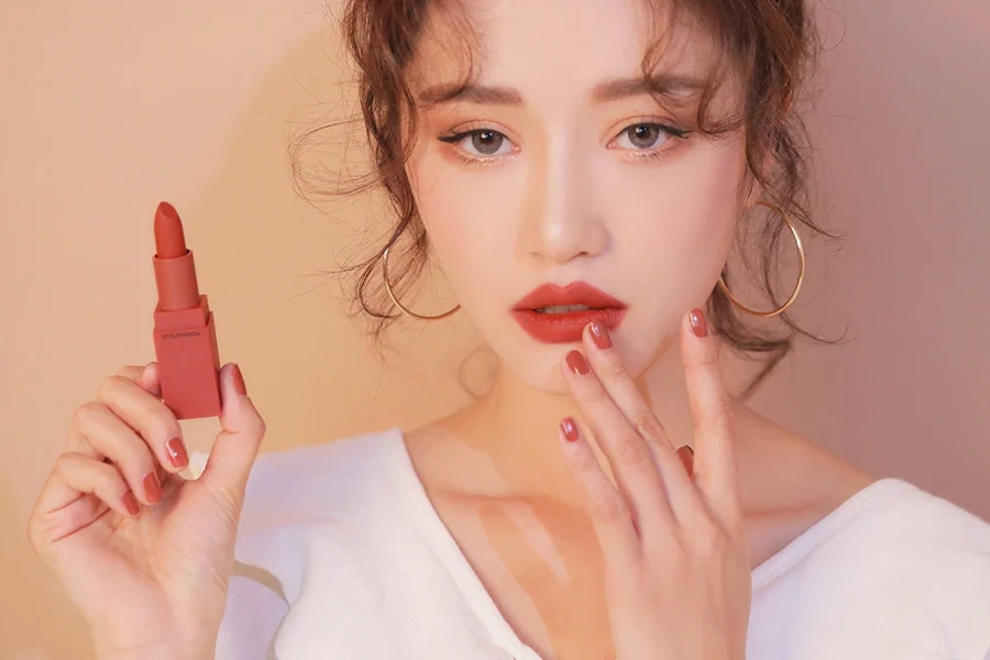 3CE MOOD RECIPE MATTE LIP COLOR 222 Step and Go