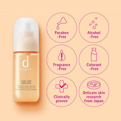 Shiseido d Program Acne Care Emulsion MB 100ml