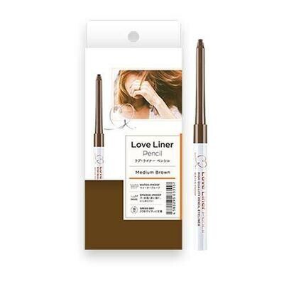 Love Liner Cream Fit Pencil Eyeliner - Medium Brown