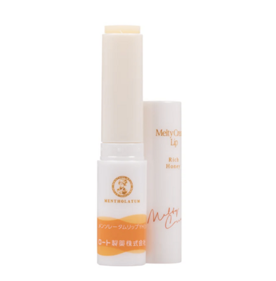 Rohto &amp; Mentholatum Melty Cream Lip Rich Honey UV Protection (SPF25/PA+++) 2.4g