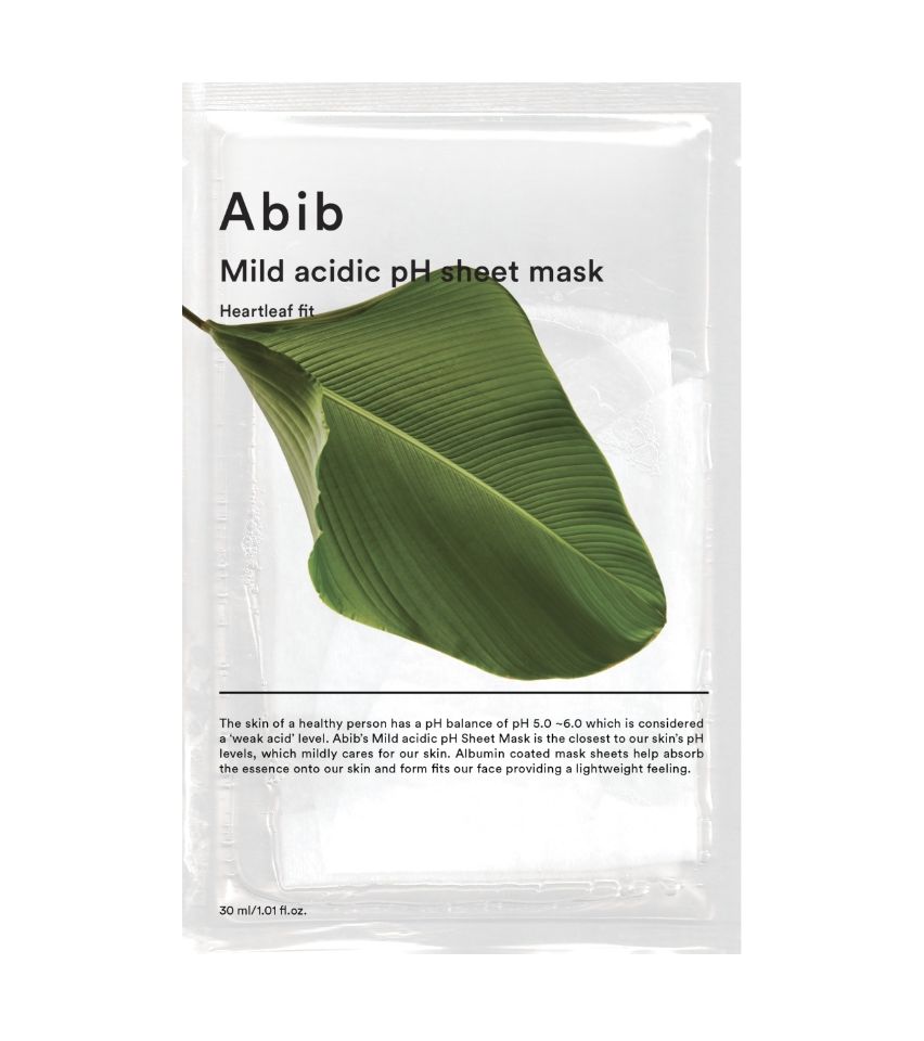 ABIB Mild Acidic pH Sheet Face Mask