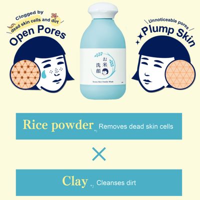 KEANA 100% Organic Rice Powder Face Wash