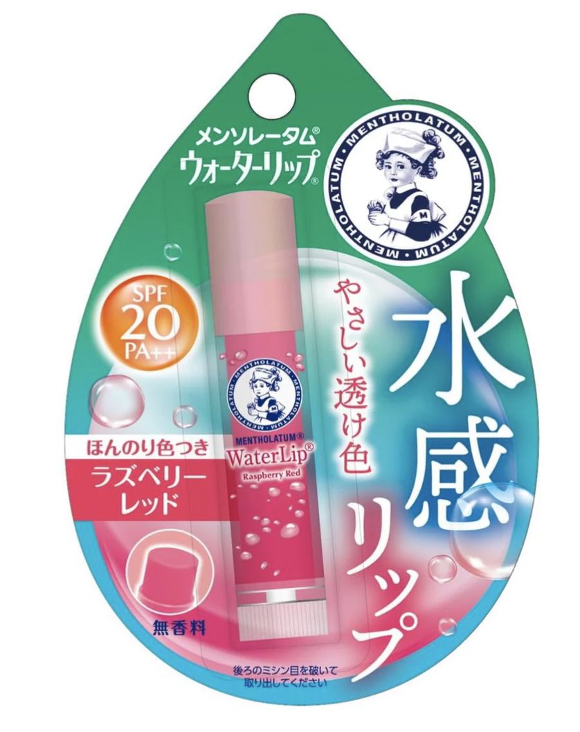 ROHTO Mentholatum Watery Lip Color Balm - SPF 20 PA++