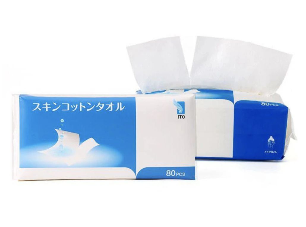 ITO - Disposable Cleansing Face Skin Cotton Towel 80pcs