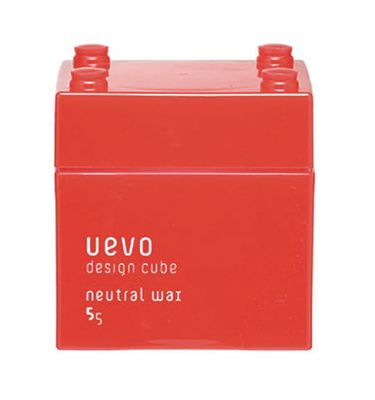 UEVO Design Cube Neutral Wax 80g - Red