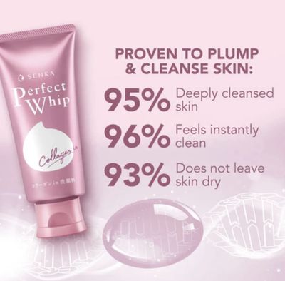 Shiseido Senka Perfect Whip Collagen Face Wash