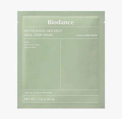 BIODANCE Refreshing Sea Kelp Real Deep Mask 4pcs